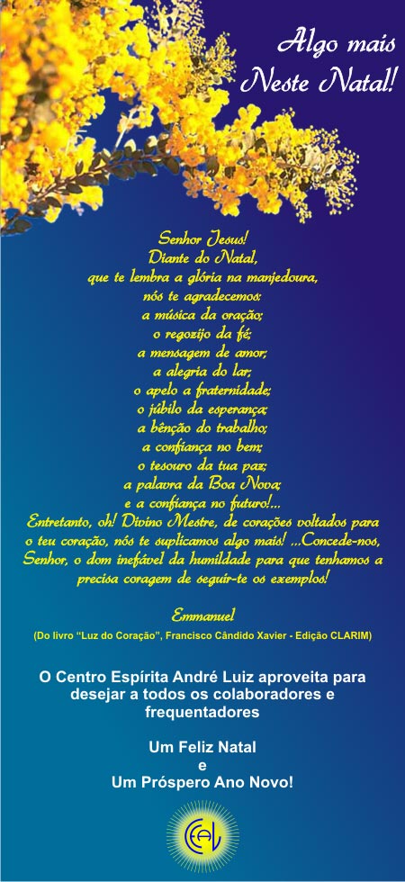 Feliz Natal.