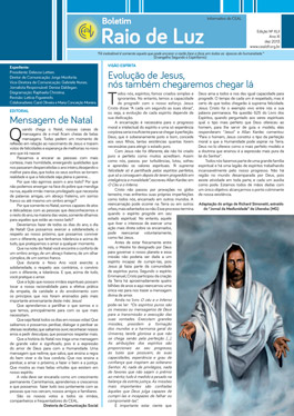 Jornal Raio de Luz - Edição 42 - Boletim