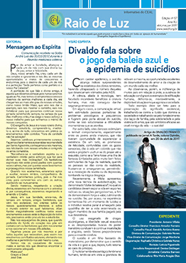 Jornal Raio de Luz - Edição 57 - Abril, Maio e Junho de 2017.