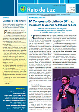 Jornal Raio de Luz - Edição 59 - Abril, Maio e Junho de 2018.