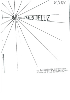 Jornal Raio de Luz - Edição 01